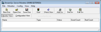 Dreamsys Server Monitor screenshot