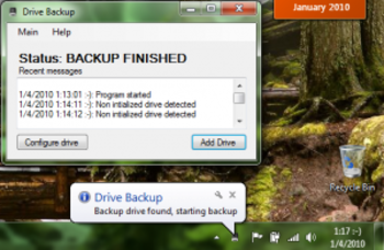 Drive Backup screenshot