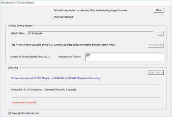 Drive Burner screenshot