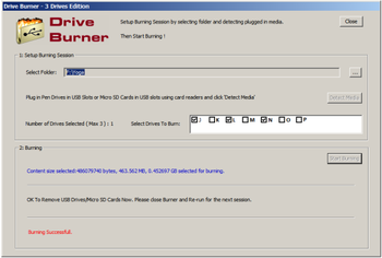 Drive Burner screenshot