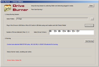 Drive Burner screenshot 2