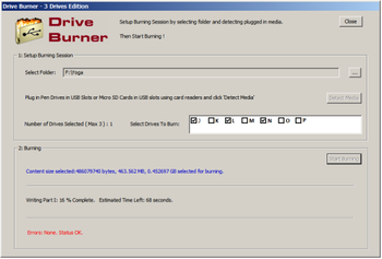 Drive Burner screenshot 3