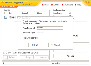 Drive Encryption screenshot 2