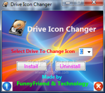 Drive Icon Changer screenshot