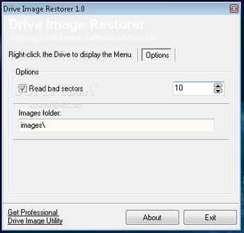 Drive Image Restorer screenshot 4