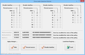 Drive Policies Management Toolkit screenshot 2