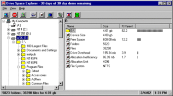 Drive Space Explorer screenshot