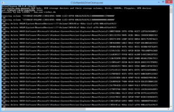 DriveCleanup screenshot