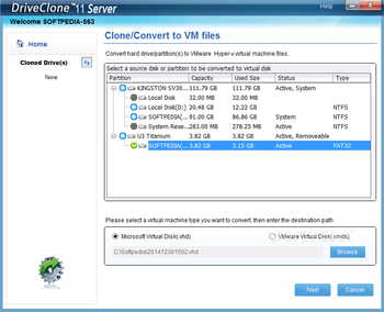 DriveClone Server screenshot 6