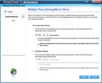 DriveClone Workstation screenshot 3