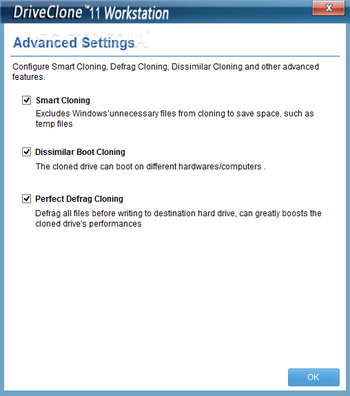 DriveClone Workstation screenshot 5
