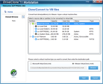 DriveClone Workstation screenshot 6