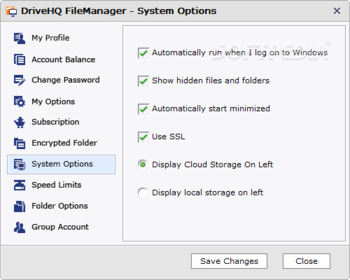 DriveHQ FileManager screenshot 13