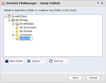 DriveHQ FileManager screenshot 9
