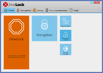 DriveLock screenshot