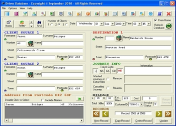 Driver Database screenshot