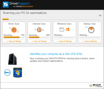 Driver Support with Active Optimization screenshot 1