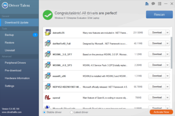 Driver Talent for Network Card screenshot