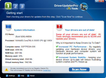 Driver Updater Pro screenshot