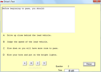 Driver's Test screenshot 2