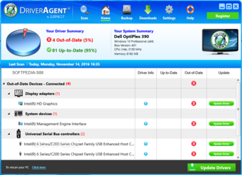 DriverAgent screenshot 2