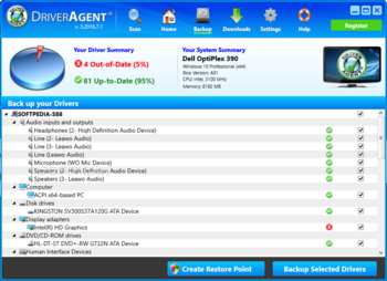 DriverAgent screenshot 3