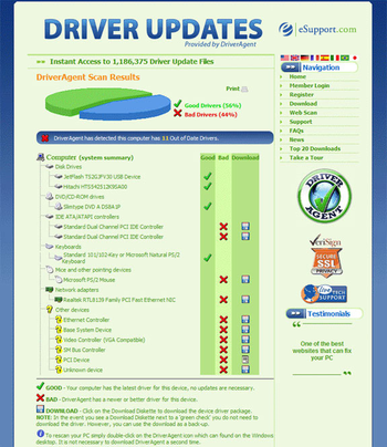 DriverAgent screenshot 2
