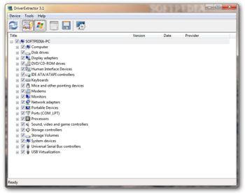 DriverExtractor screenshot