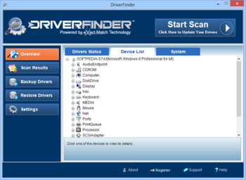 DriverFinder screenshot 2