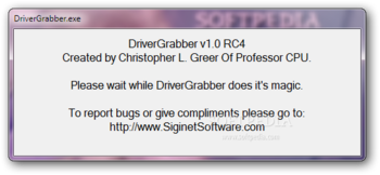 DriverGrabber screenshot