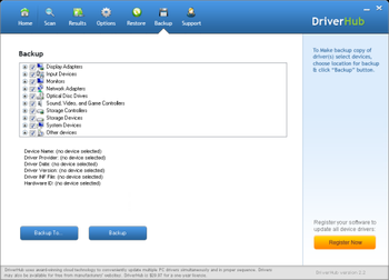 DriverHub screenshot 3