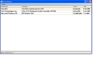 Drivers Backuper screenshot 2