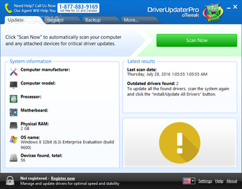 DriverUpdaterPro screenshot