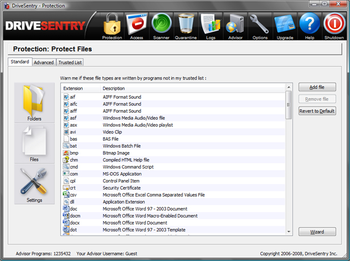 DriveSentry screenshot 2
