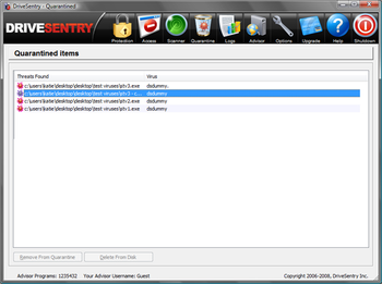 DriveSentry screenshot 6
