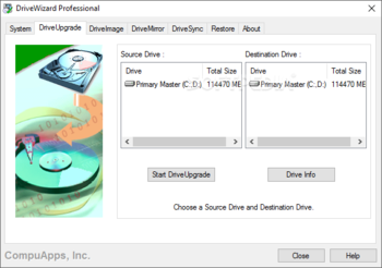DriveWizard Professional screenshot 2