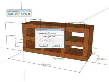 Driving Dimensions for Google SketchUp screenshot