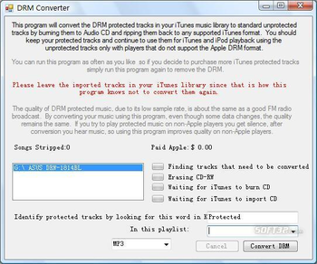 DRM Converter for Windows screenshot 2