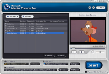 DRM Removal Software screenshot