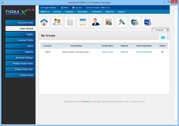 DRM-X 3.0 Desktop Packager screenshot 2