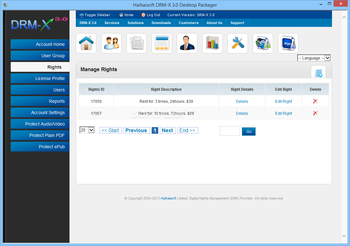 DRM-X 3.0 Desktop Packager screenshot 3