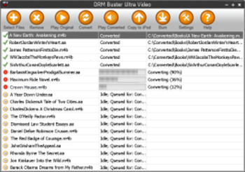 DRMBuster screenshot