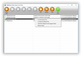 DRMBuster Ultra Video screenshot