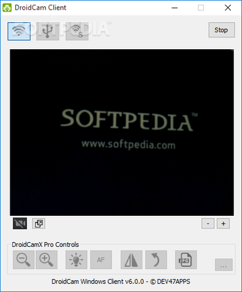DroidCam Client screenshot 2