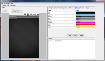 DroidDraw screenshot 2