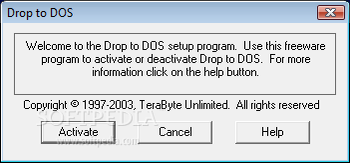 Drop To DOS screenshot