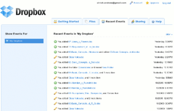 Dropbox Experimental screenshot