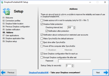 DropboxPortableAHK screenshot 5