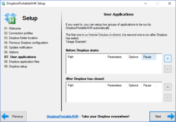 DropboxPortableAHK screenshot 6