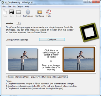 DropFrame screenshot